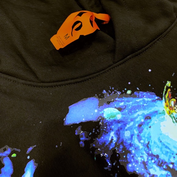 Juice Wrld x Vlone Cosmic Hoodie - Picture 7 of 9